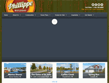 Tablet Screenshot of phillippebuilders.com